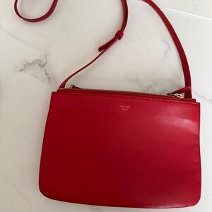 Celine Small Triobag red